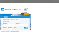 Desktop Screenshot of immobilien.ostsee-zeitung.de